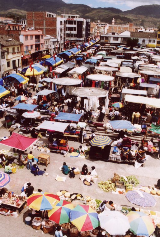 Markttag in Otavalo