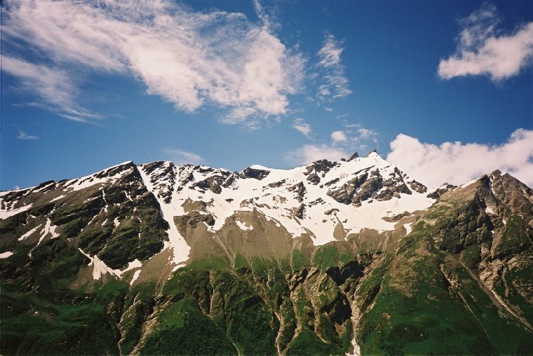 Der Mt. Cheget (ca. 3500 m)
