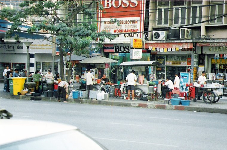 Garküchen in Bangkok