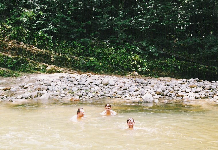 Bad im Fluss
